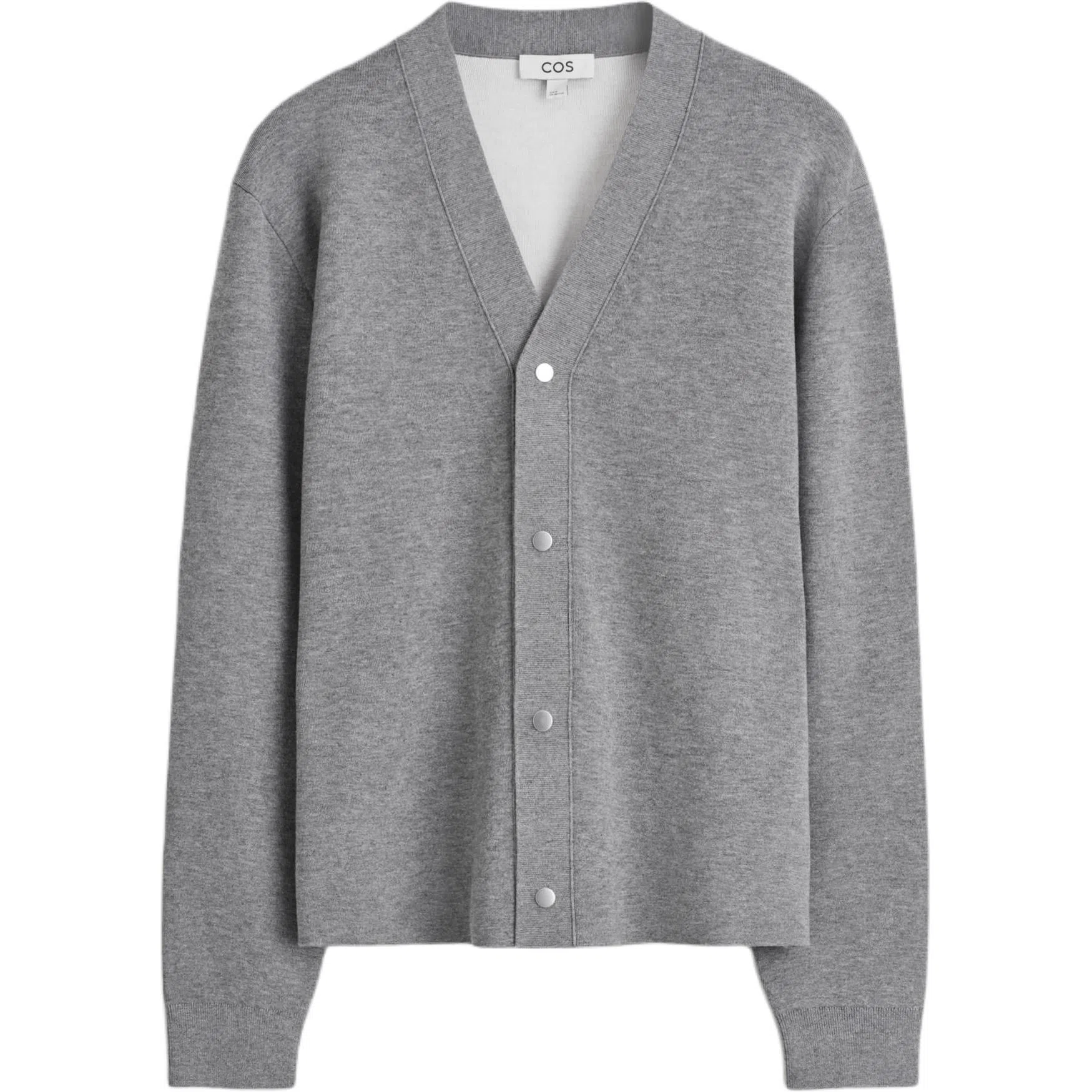 COS Double-Sided V-Neck Cardigan