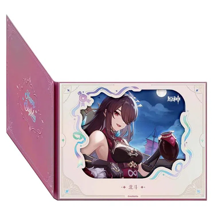 原神 命定之日系列 翻页式花窗 色纸