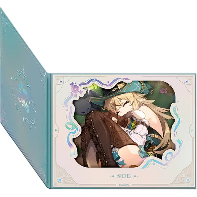 原神 命定之日系列 翻页式花窗 色纸