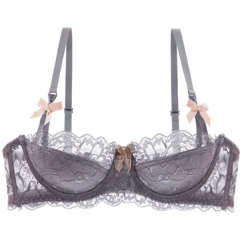 FOCOS STUDIO Lace Half Cup Bra