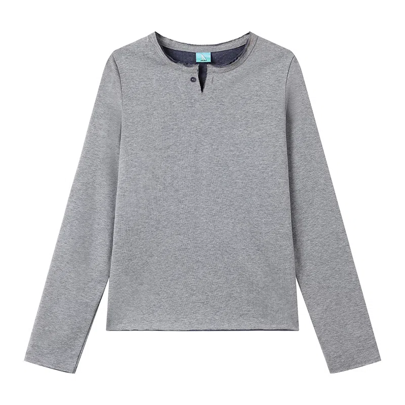 Crying Center V-Neck Colorblock Sweatshirt