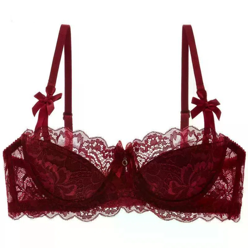 FOCOS STUDIO Lace Half Cup Bra