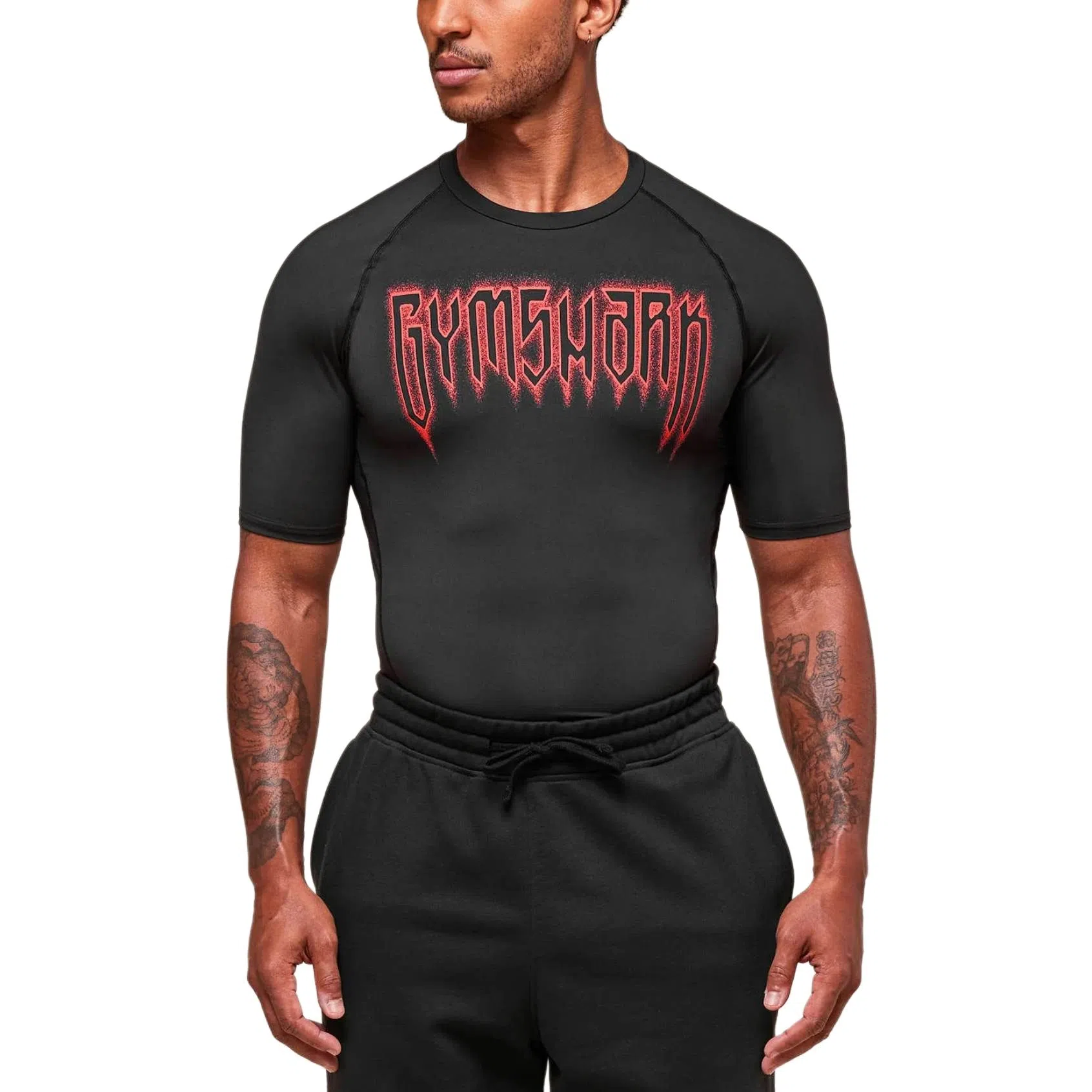 GYMSHARK Grunge Baselayer T