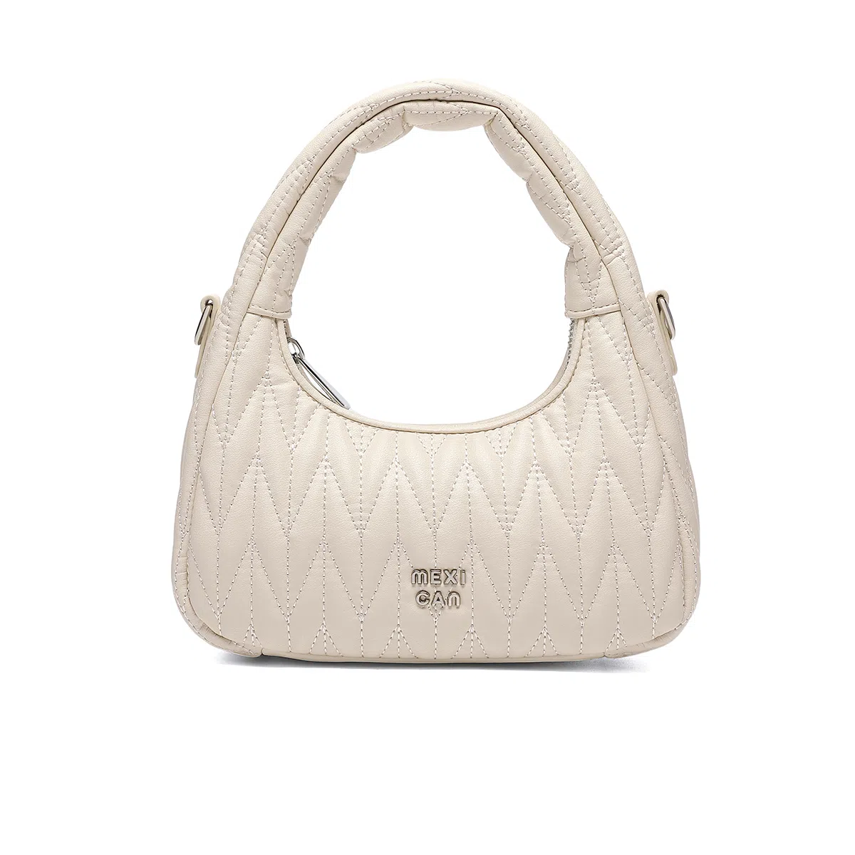 稻草人 时尚小众精致百搭潮流 合成革 手提包 女款 黑色/米白/浅黄色