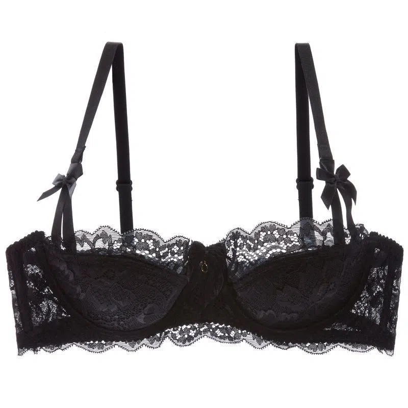FOCOS STUDIO Lace Half Cup Bra