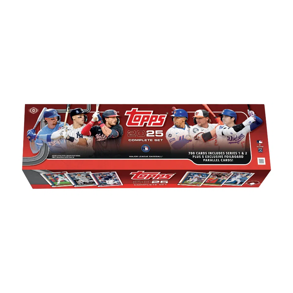 Topps 2025 Baseball MLB Complete Sets Hobby Box