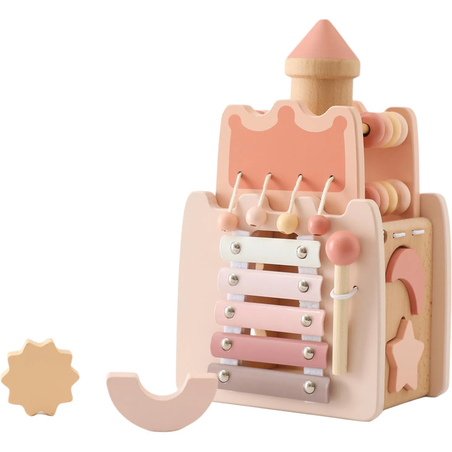 极慧猫 城堡五合一 早教益智 多功能玩具台