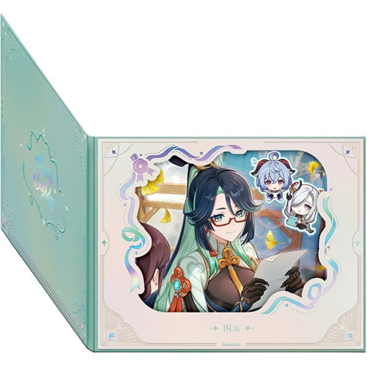 原神 命定之日系列 翻页式花窗 色纸