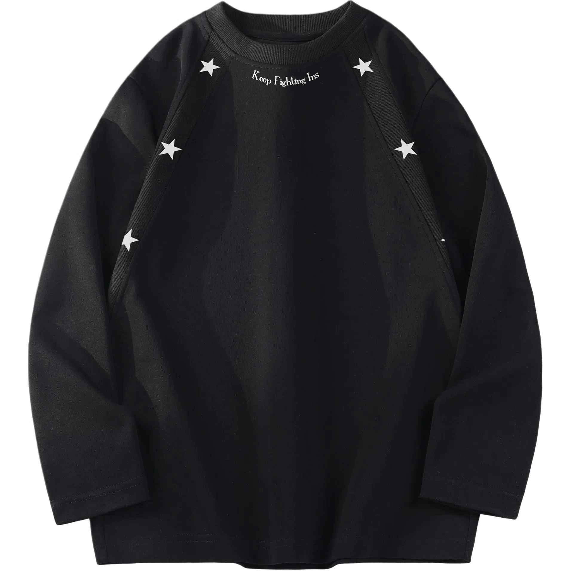 IN’S Cleanfit Star Print Boxy Sweatshirt