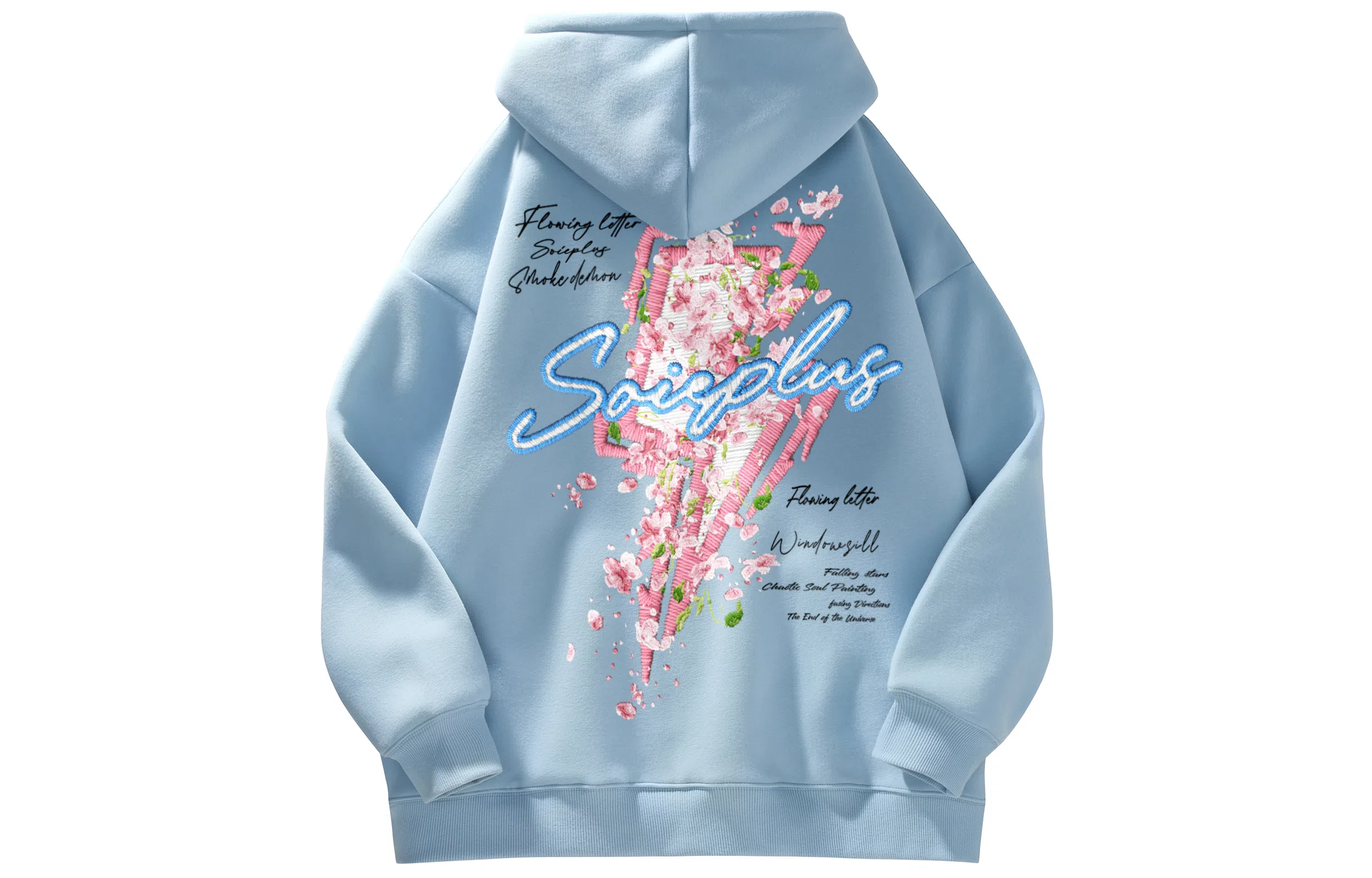 SOIEPLUS Sakura Lightning Hoodie