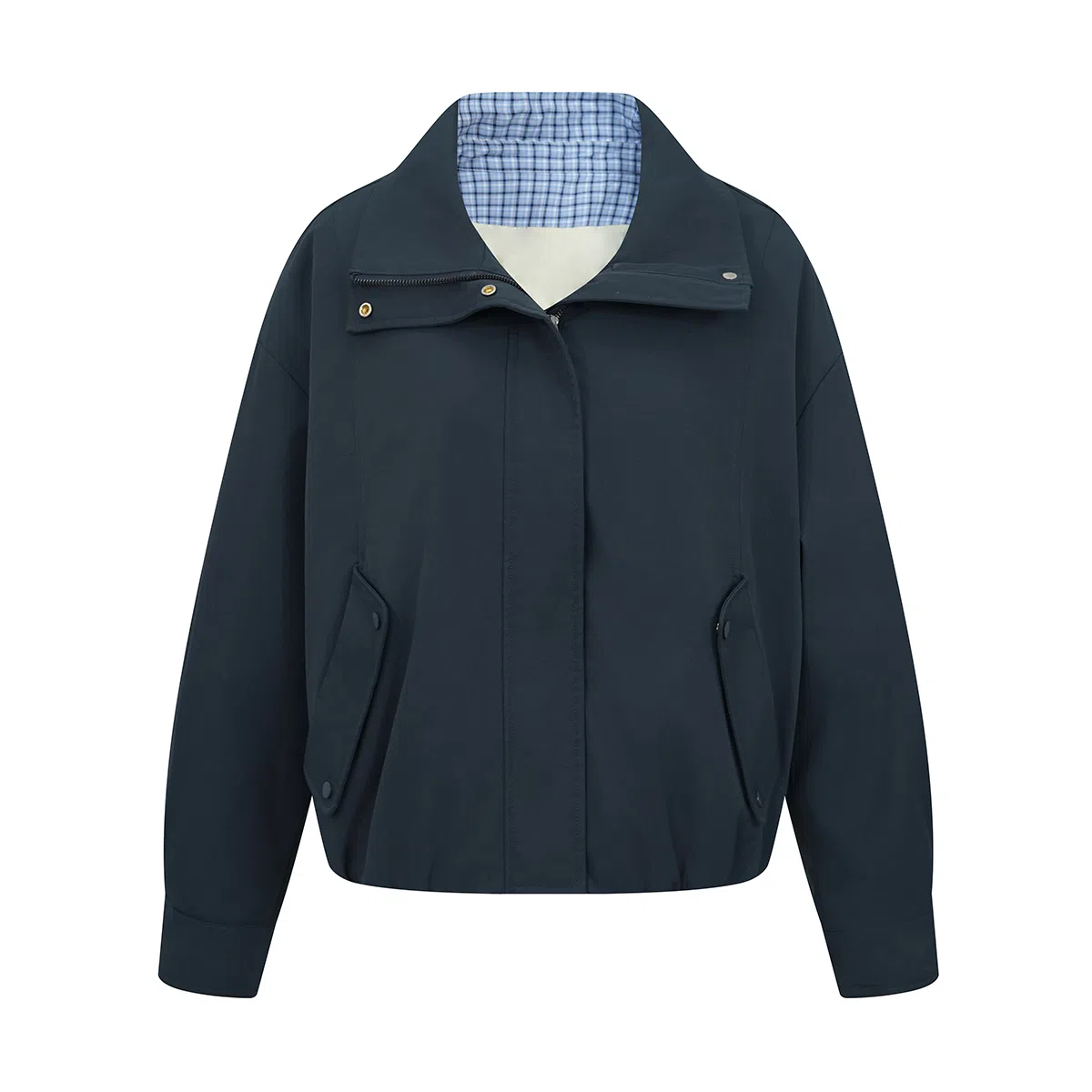 鸭鸭 冬季 时尚百搭假两件工装羽绒服外套 女款