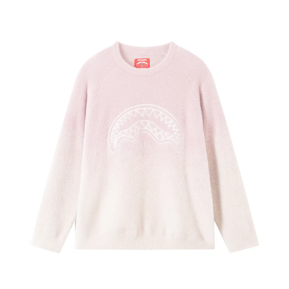 SPRAYGROUND Gradient Lilac Logo Sweater