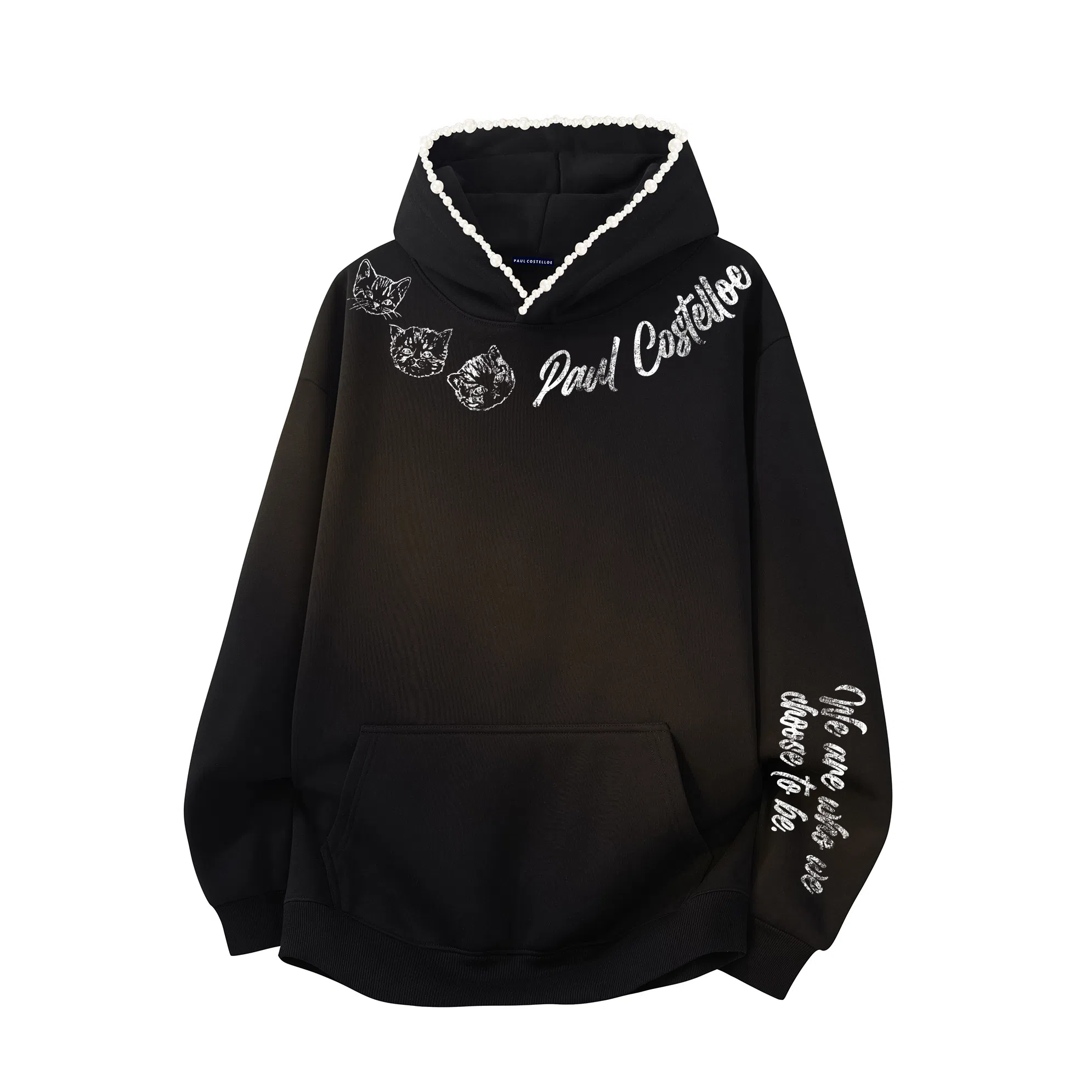 PAUL COSTELLOE Logo Hoodie