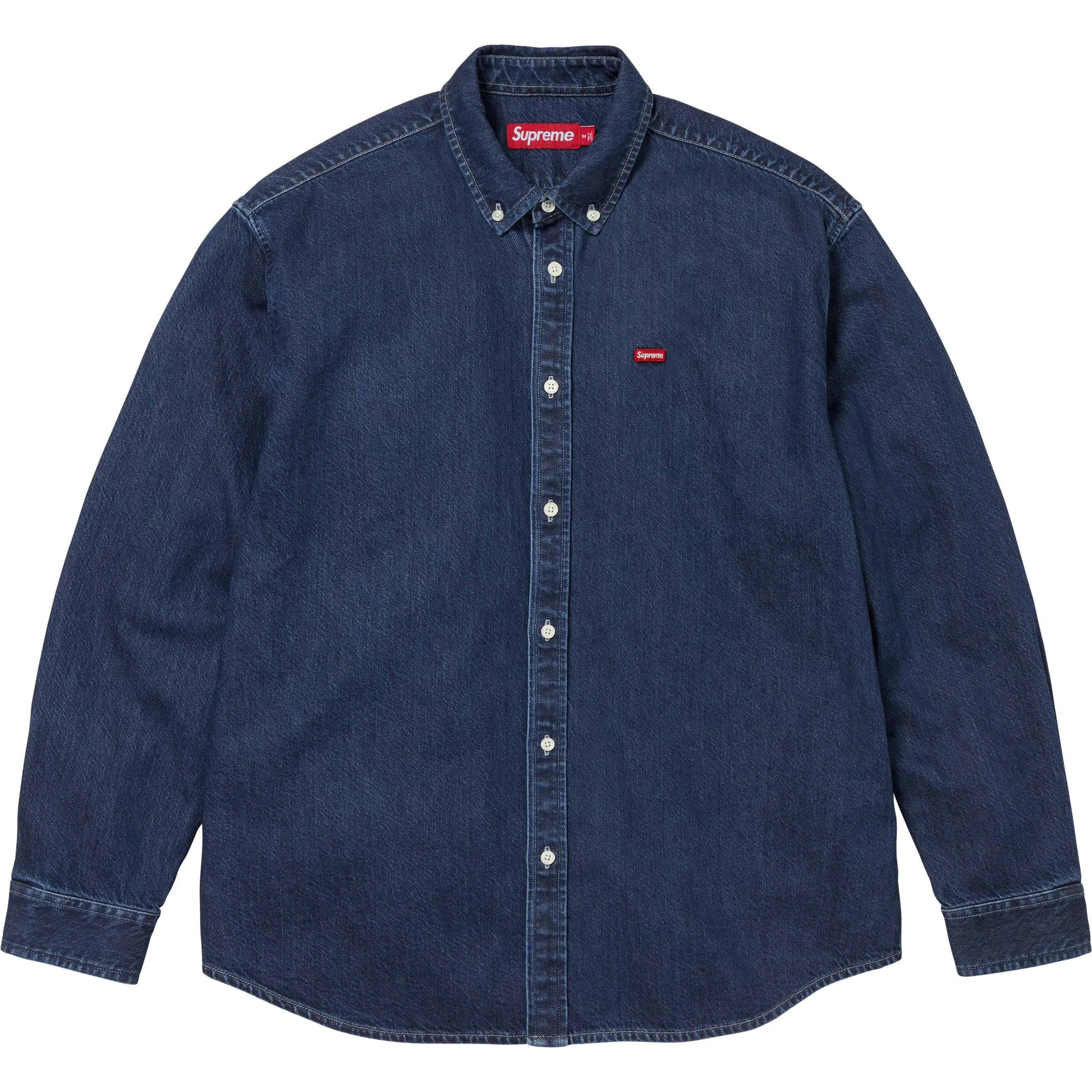 Supreme FW25 FW25 WEEK1 Small Box Denim Shirt logo