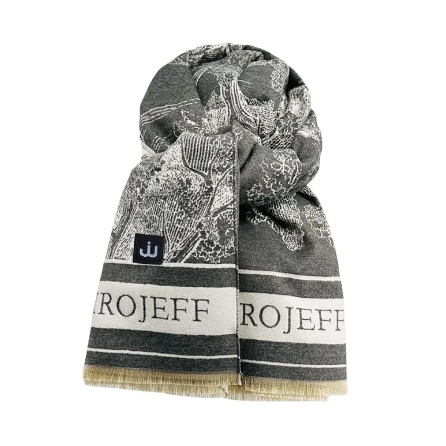 JEANSWEST Landscape Cashmere Scarf Gift Set