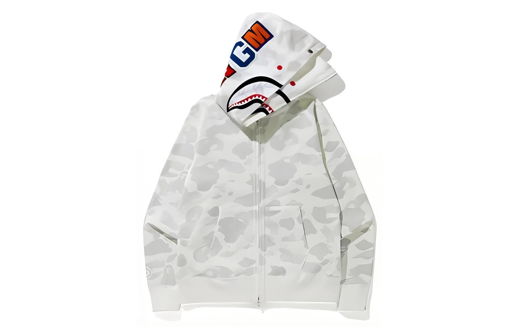 A BATHING APE Shark Series City Camo Hoodie