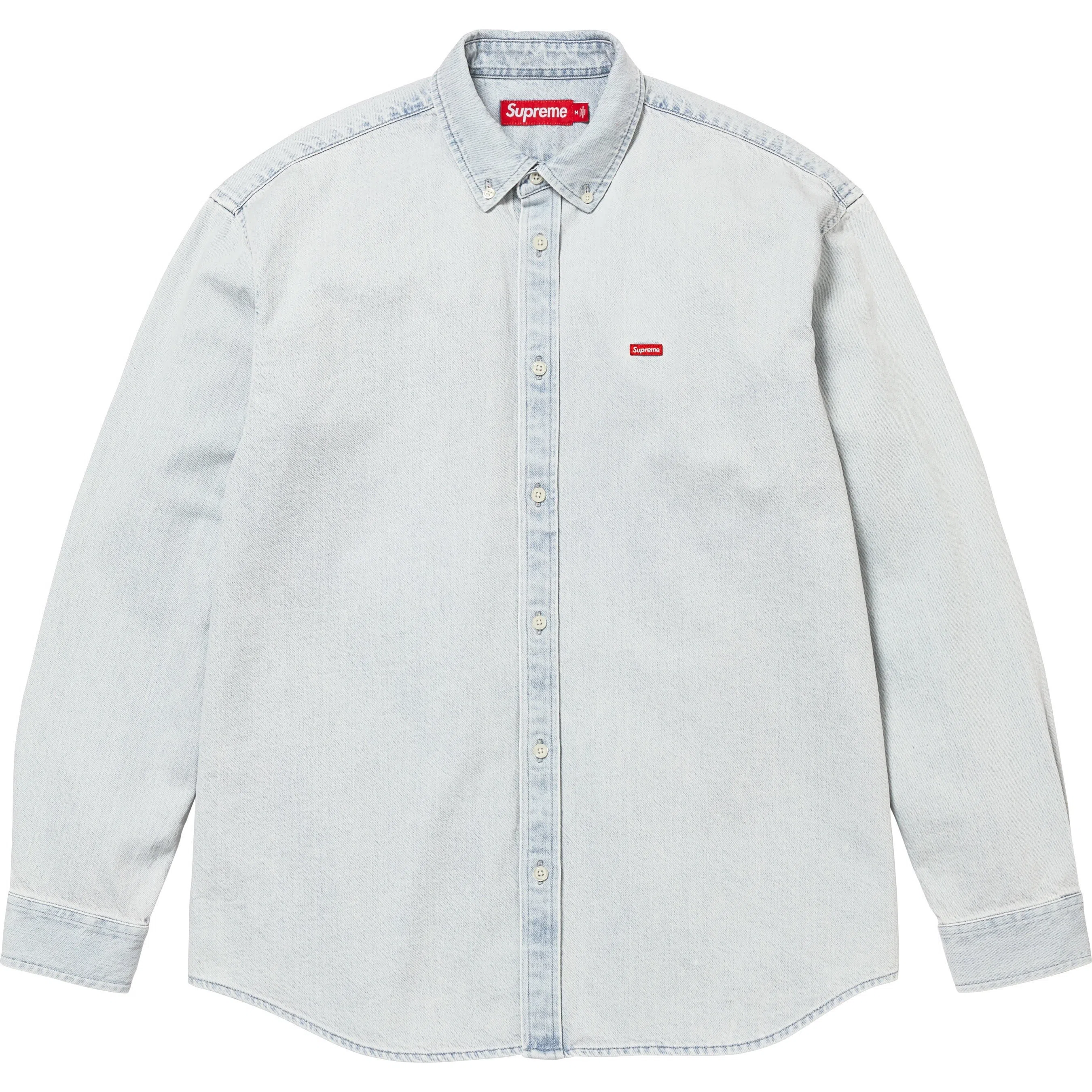 Supreme FW25 FW25 WEEK1 Small Box Denim Shirt logo
