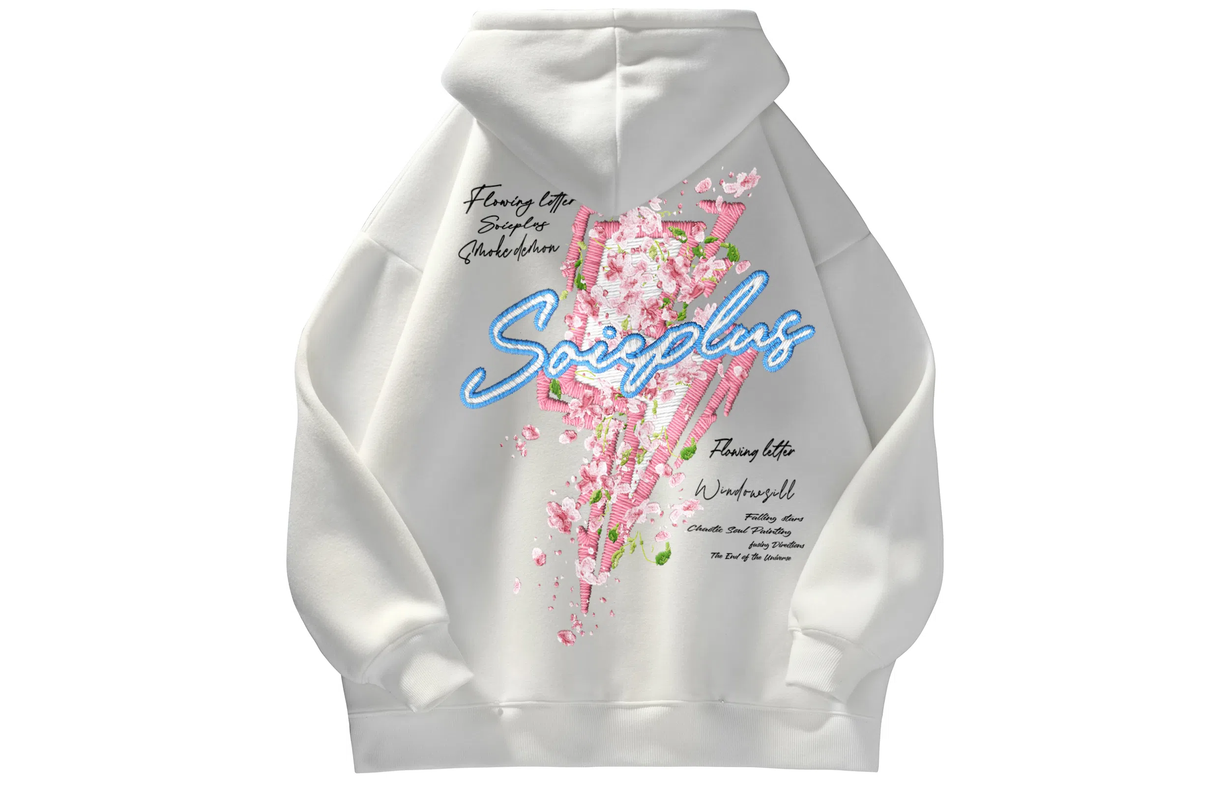 SOIEPLUS Sakura Lightning Hoodie