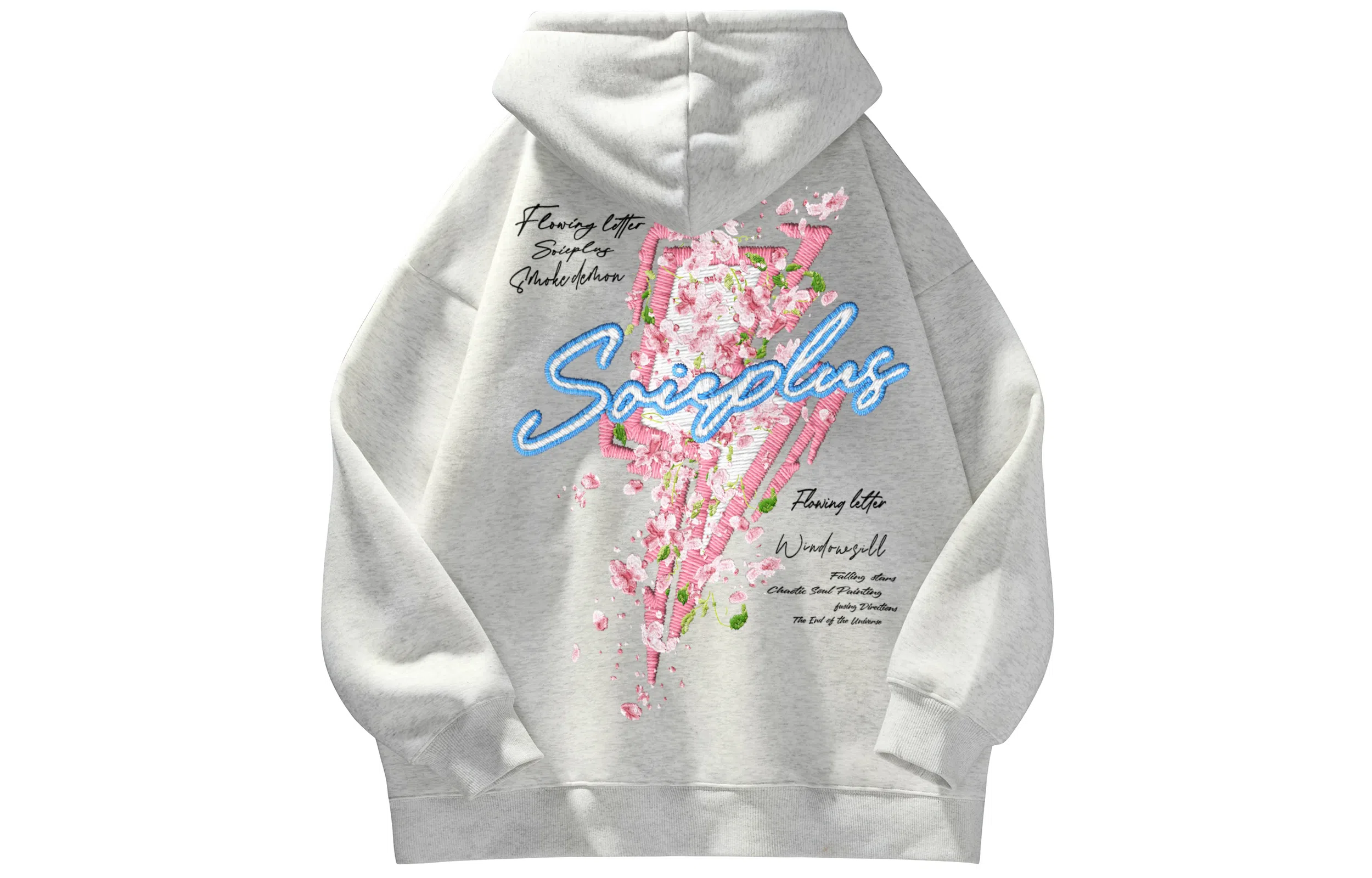SOIEPLUS Sakura Lightning Hoodie