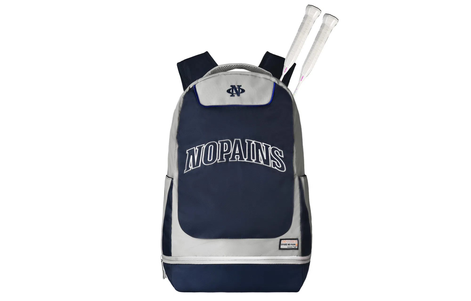 spare no pains. Logo