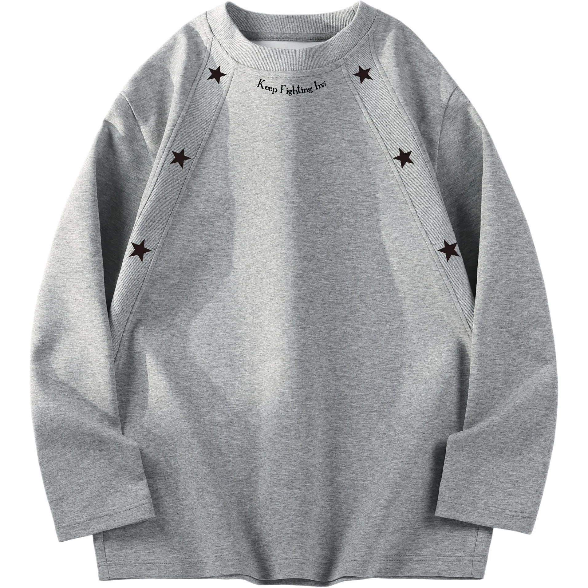 IN’S Cleanfit Star Print Boxy Sweatshirt