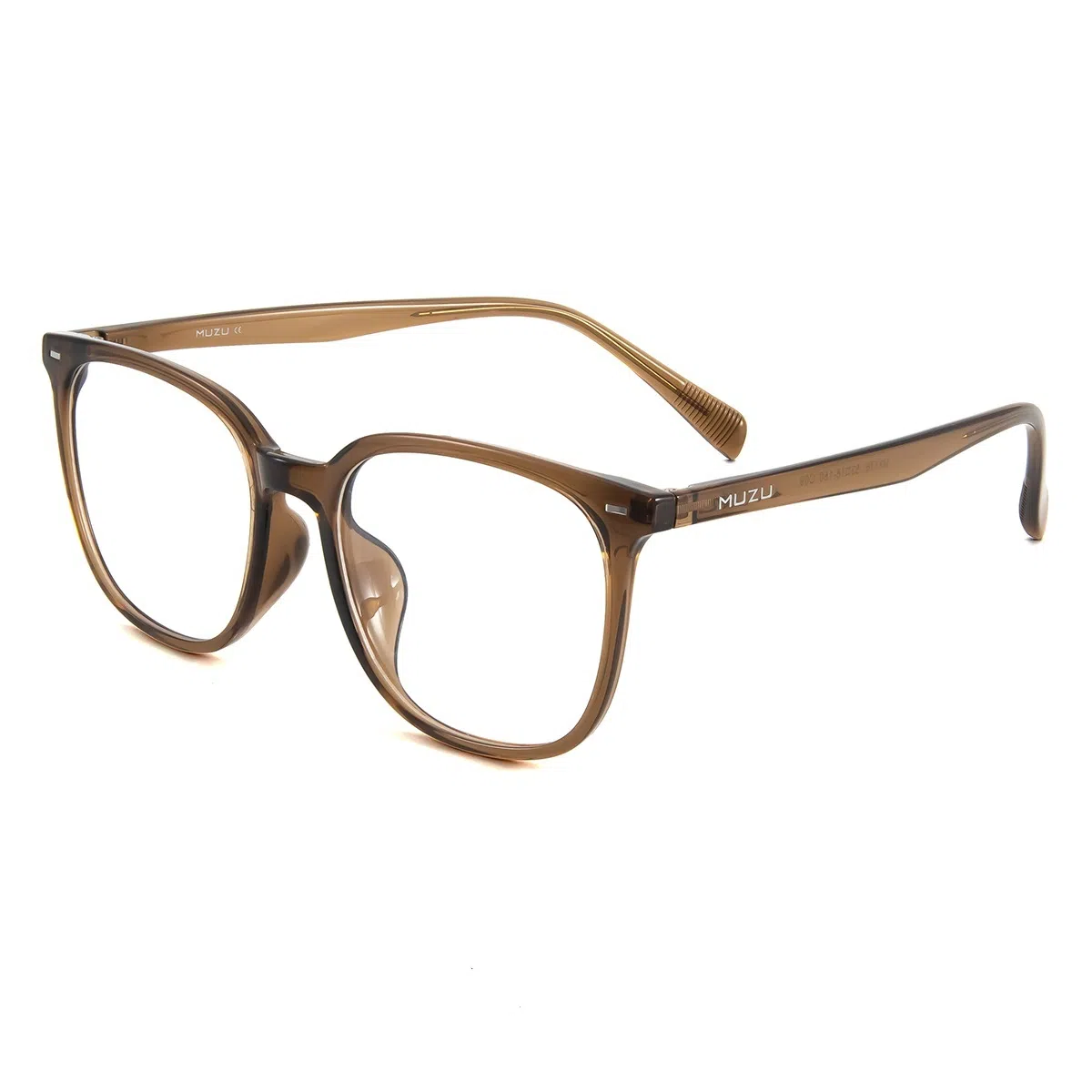 MUZU TR90TR Square Frame Glasses