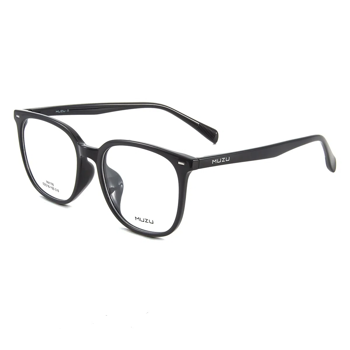 MUZU TR90TR Square Frame Glasses