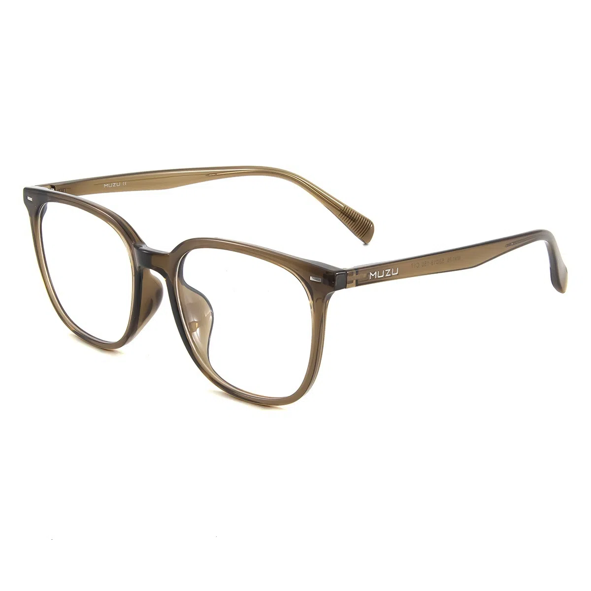 MUZU TR90TR Square Frame Glasses