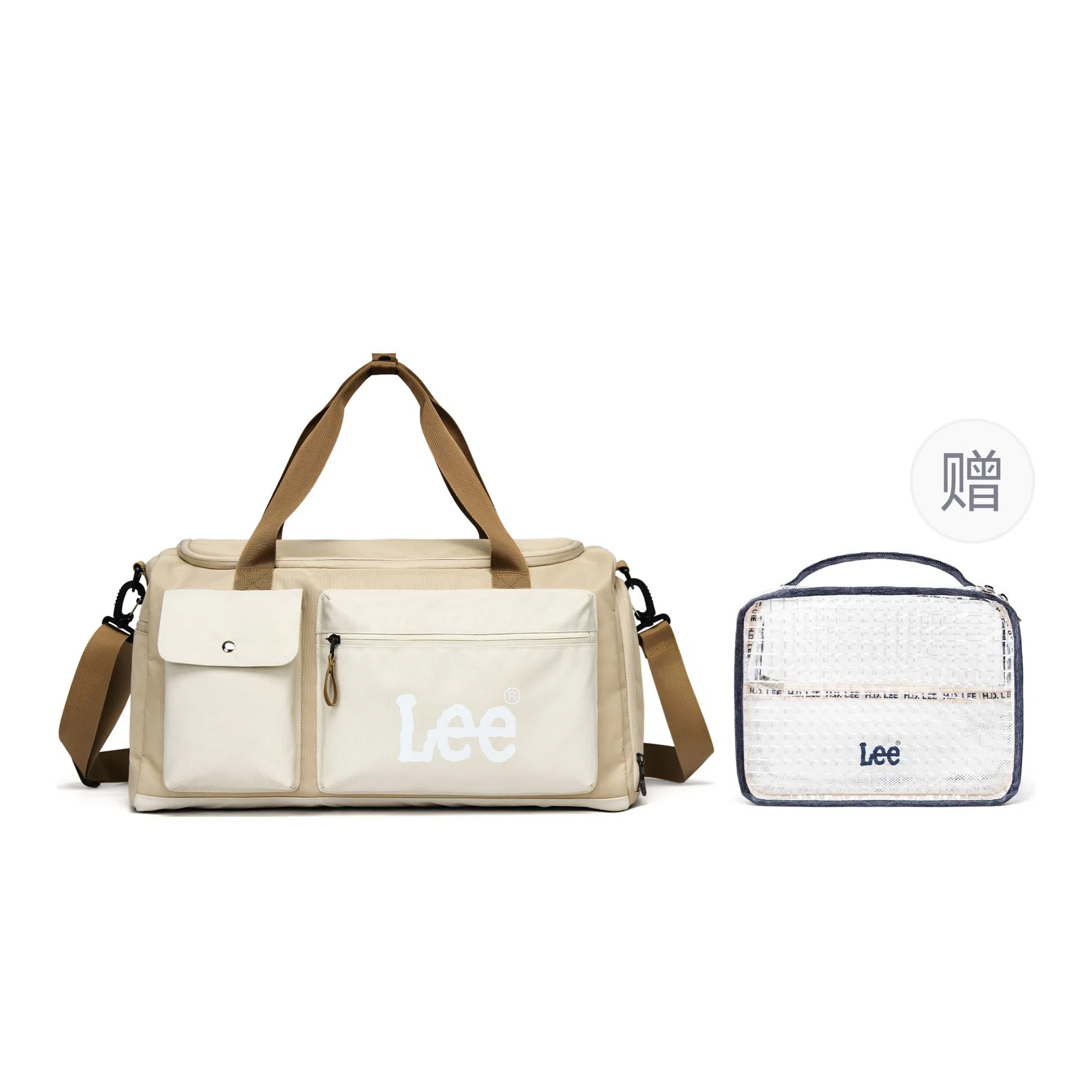 Lee Travel Gym Bag Khaki