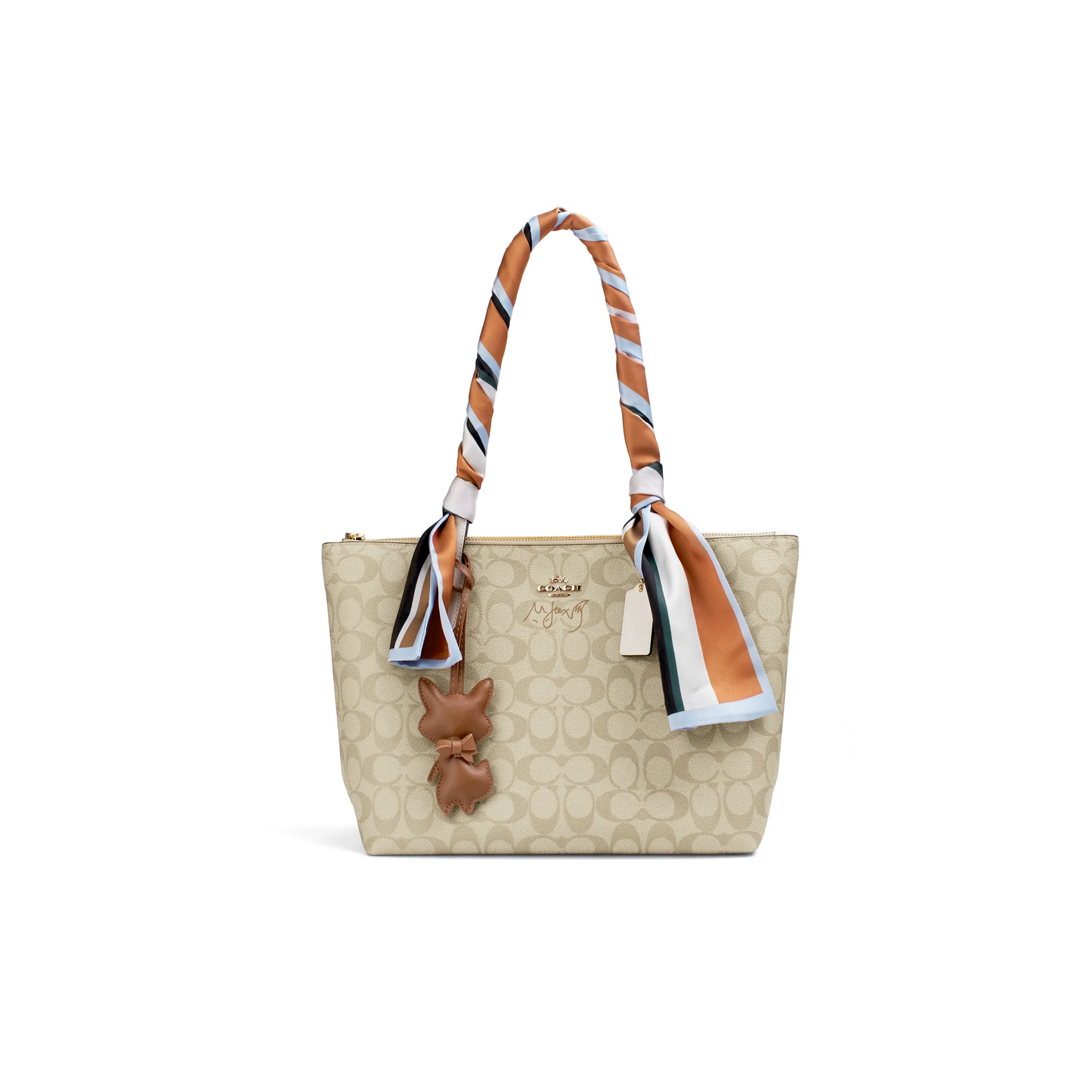 Coach Zip Top Tote