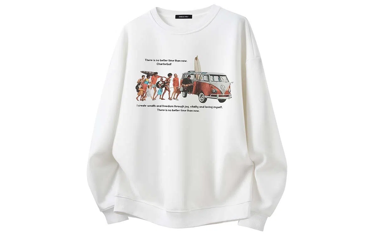 CHARLIE GOLF Logo Pullover Sweatshirt