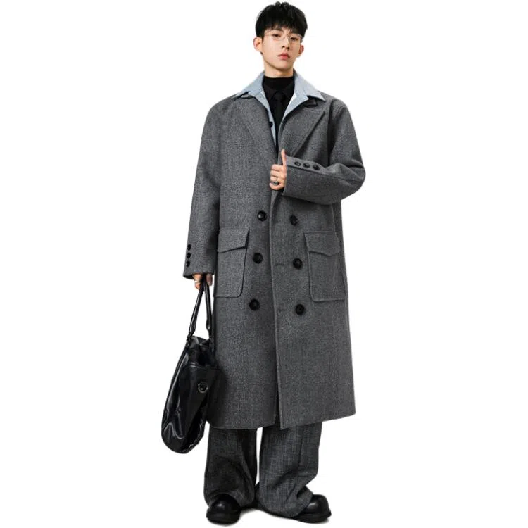MADONA Double-Breasted Wool Coat