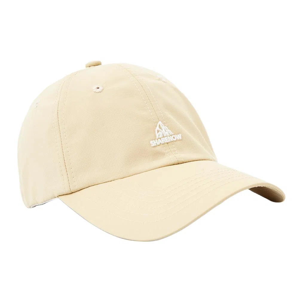 红豆 软顶休闲透气薄款嘻哈雪山刺绣 聚酯纤维 鸭舌帽 男女同款情侣款