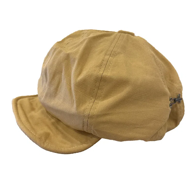 祎步康 日系薄款贝雷帽女韩版文艺复古报童帽潮云朵八角帽休闲街头画家帽 棉 帽子 女款