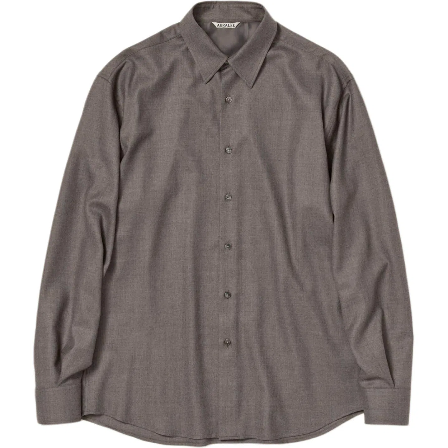 Auralee FW25 SUPER LIGHT WOOL SHIRT