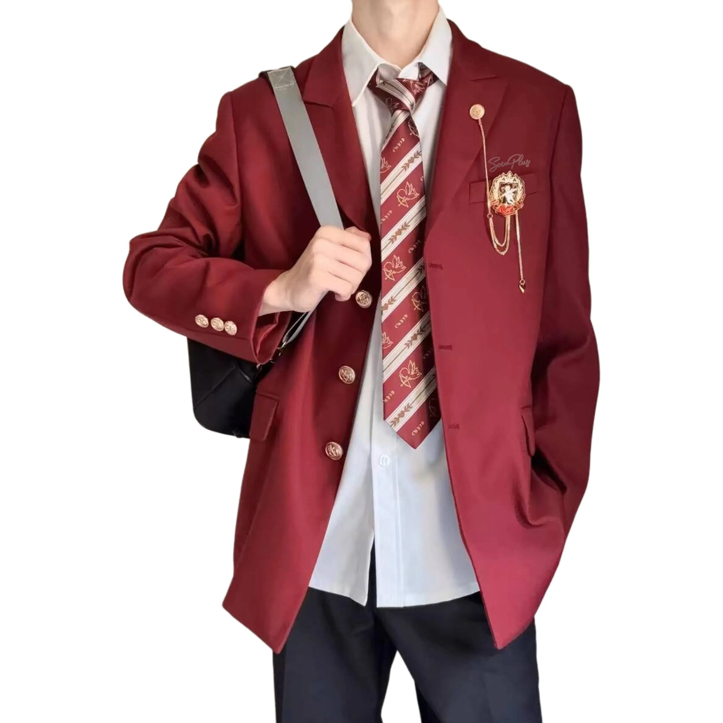 DK Uniform Single-Breasted Blazer