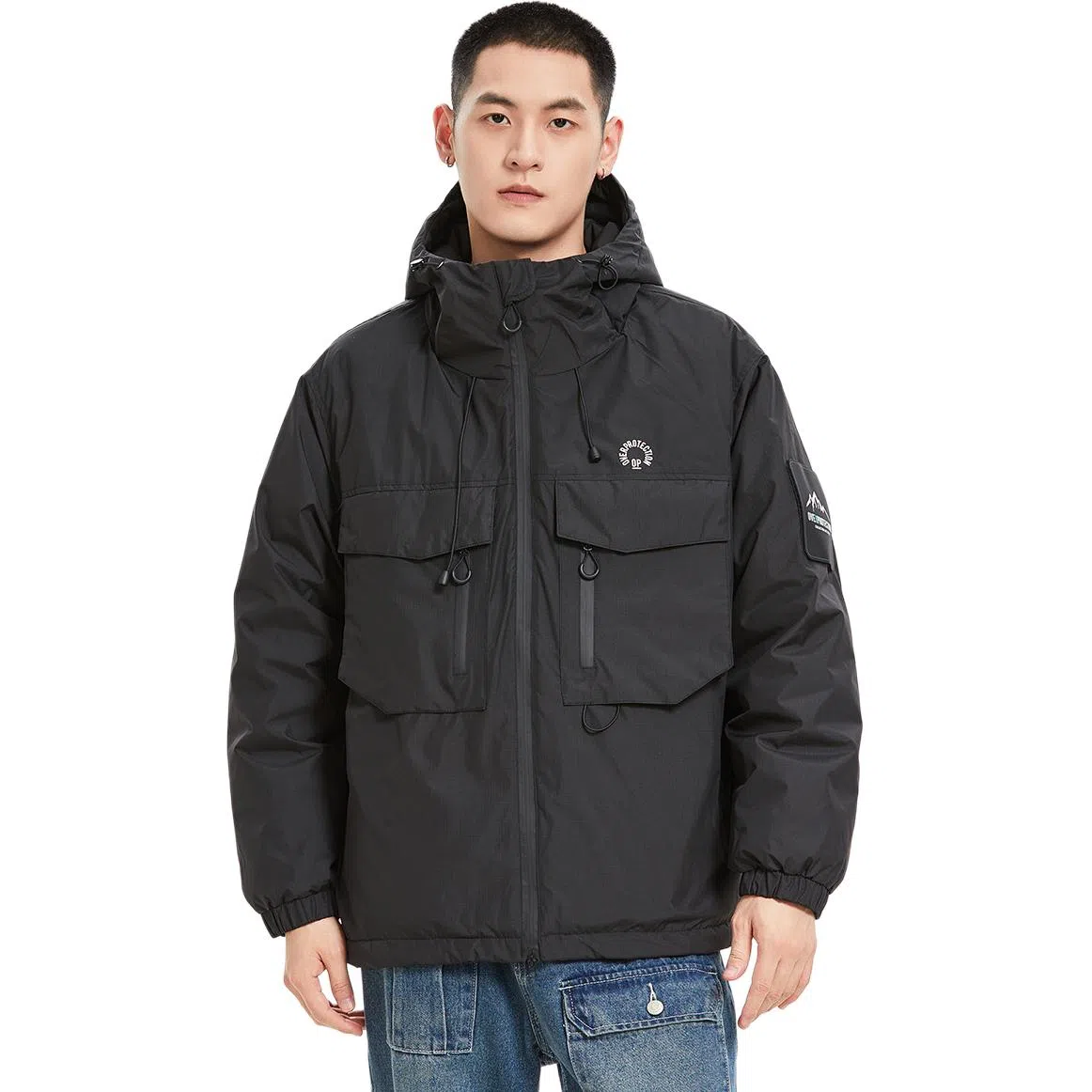 OVERPROTECTION Workwear Hoodie Jacket