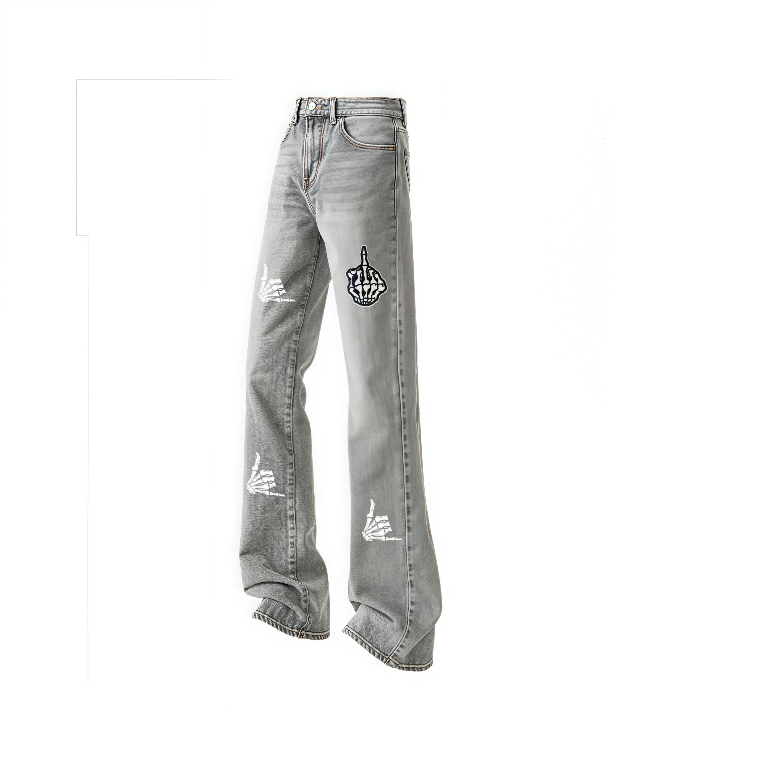 AMBER LIGHT Vintage Slim Jeans Unisex