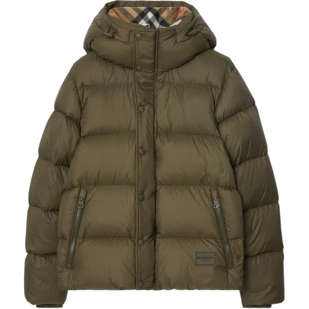 Burberry Hooded Down Jacket