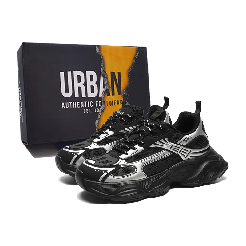 URBAN AUTHENTIC Y2K Thick Sole Sneakers