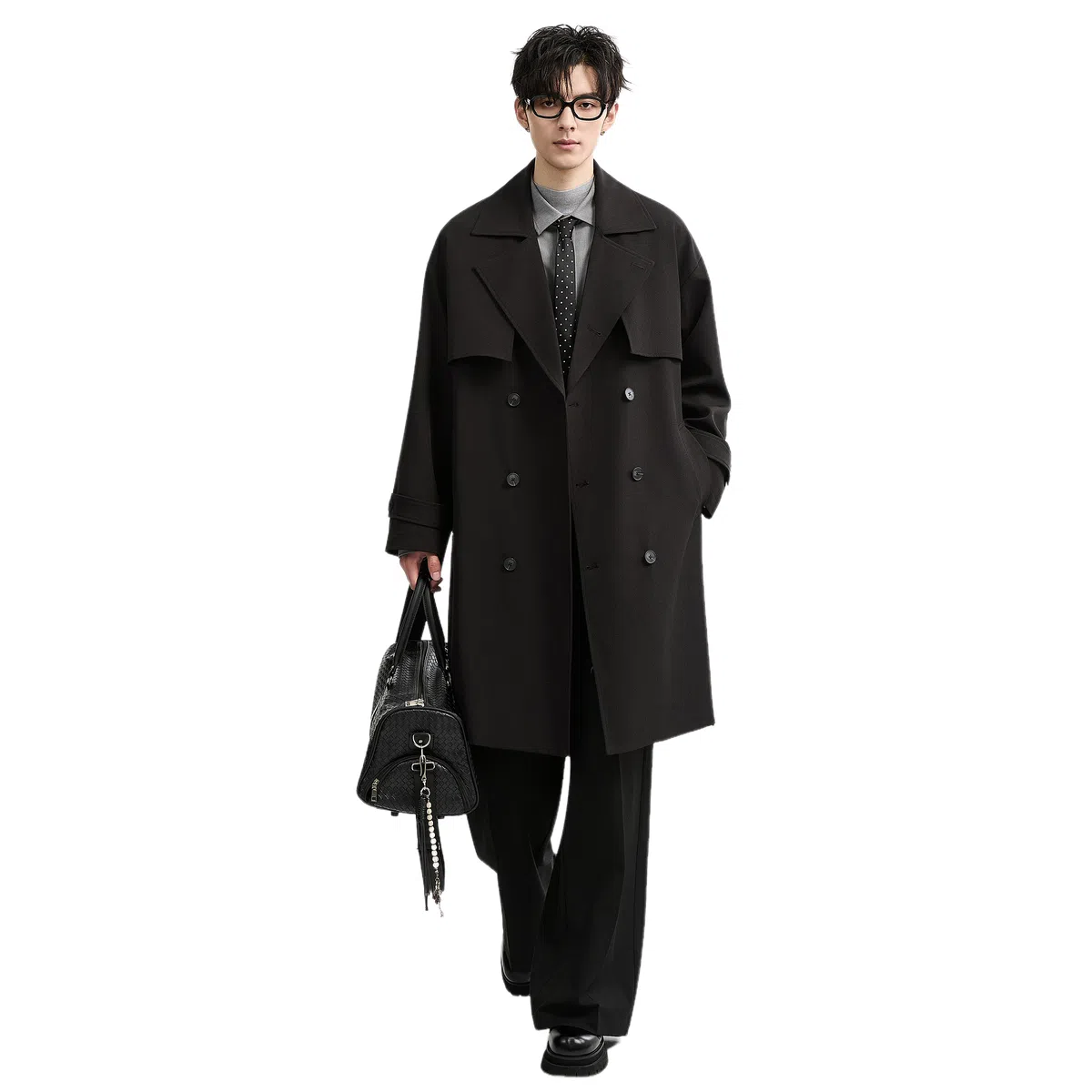 EARL JOEL Classic Trench Coat