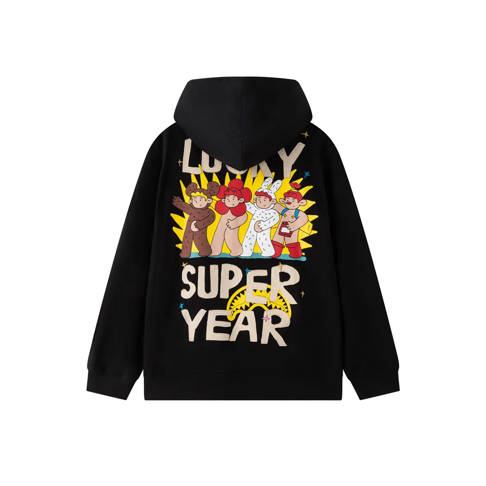 SPRAYGROUND x FEIDE Shark Logo Hoodie