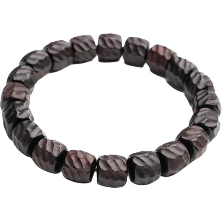 仙源 老型珠 碎银子招财 紫檀 木作手串 男女同款情侣款