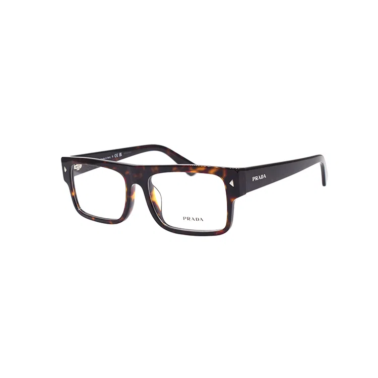 Prada Signature Optical Rectangular Tortoise