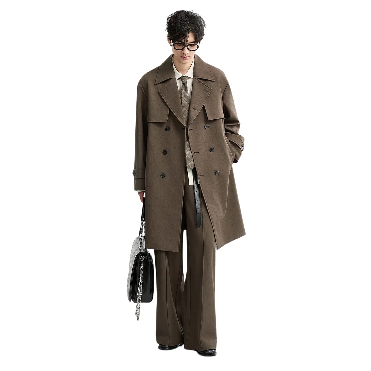 EARL JOEL Classic Trench Coat