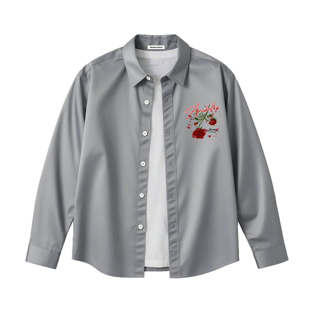 MUSCLETECH Rose Logo Shirt
