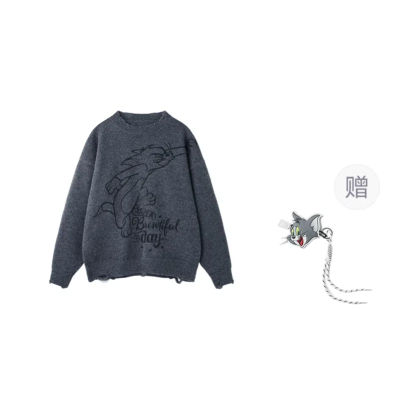 BJHG x Tom and Jerry Oversize Sweater