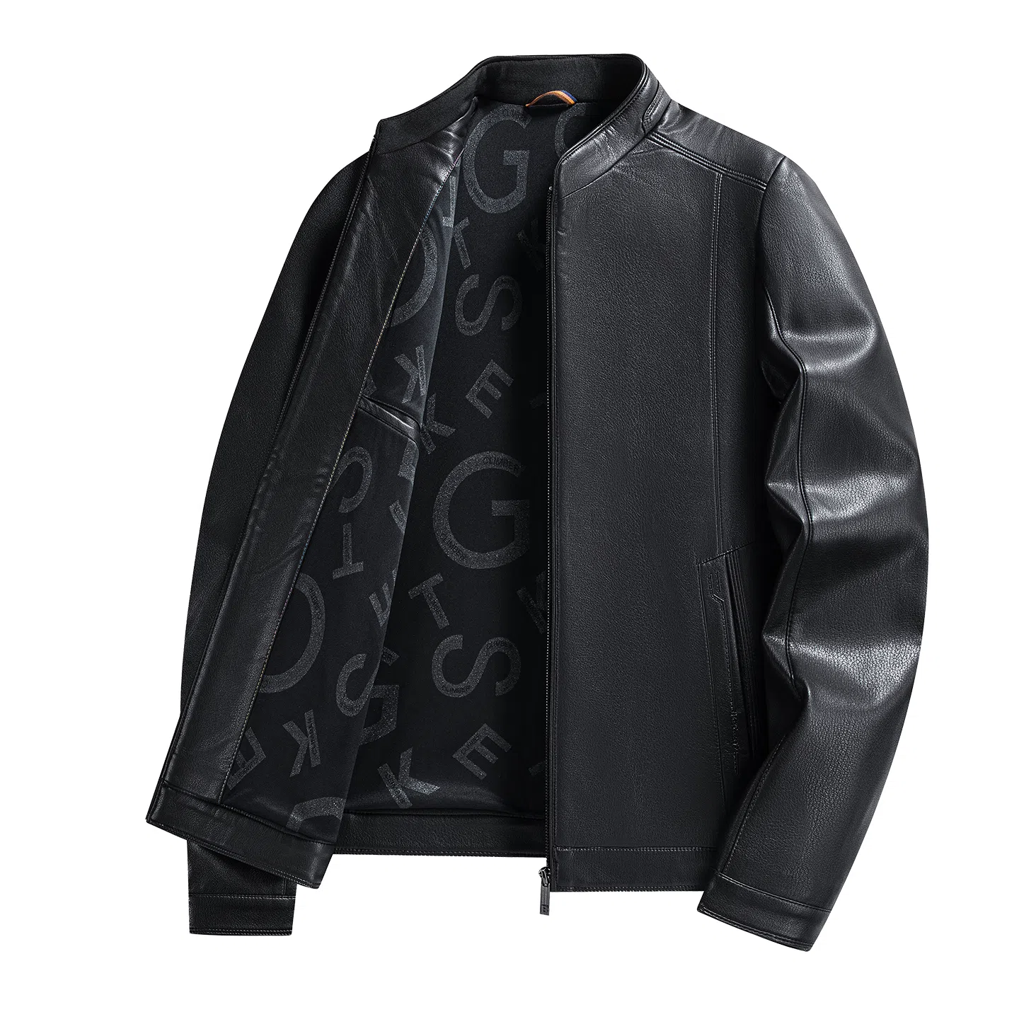 老爷车 复古经典挺阔有型易打理时尚潮流品牌简约接头酷帅休闲百搭舒适耐穿外套基础款夹克皮衣 男款