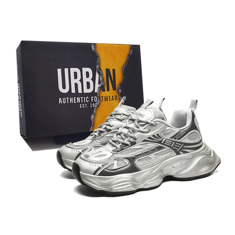 URBAN AUTHENTIC Y2K Thick Sole Sneakers