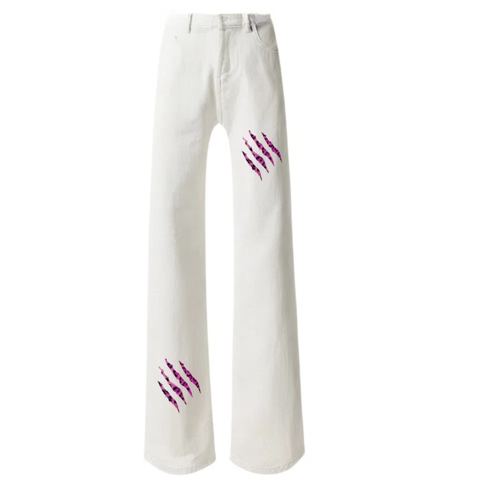 AMBER LIGHT Paris Retro High Waist Jeans